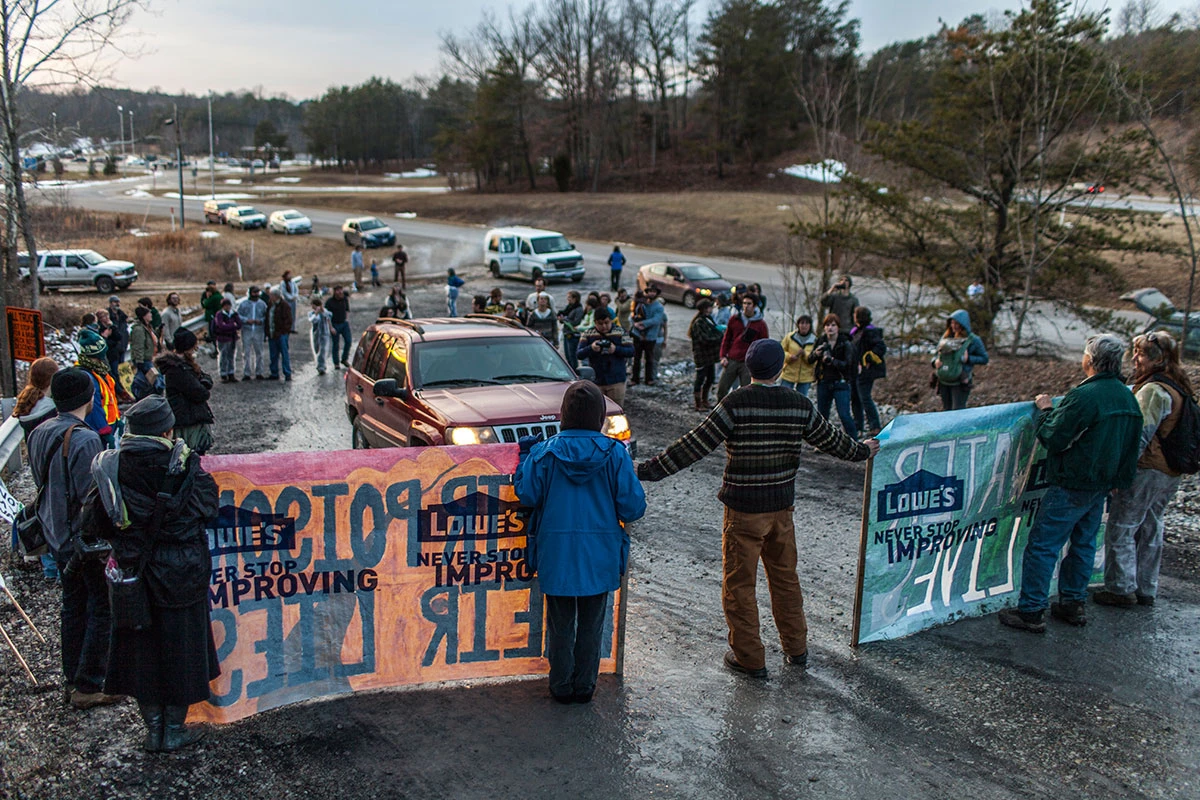 Fracking Protest