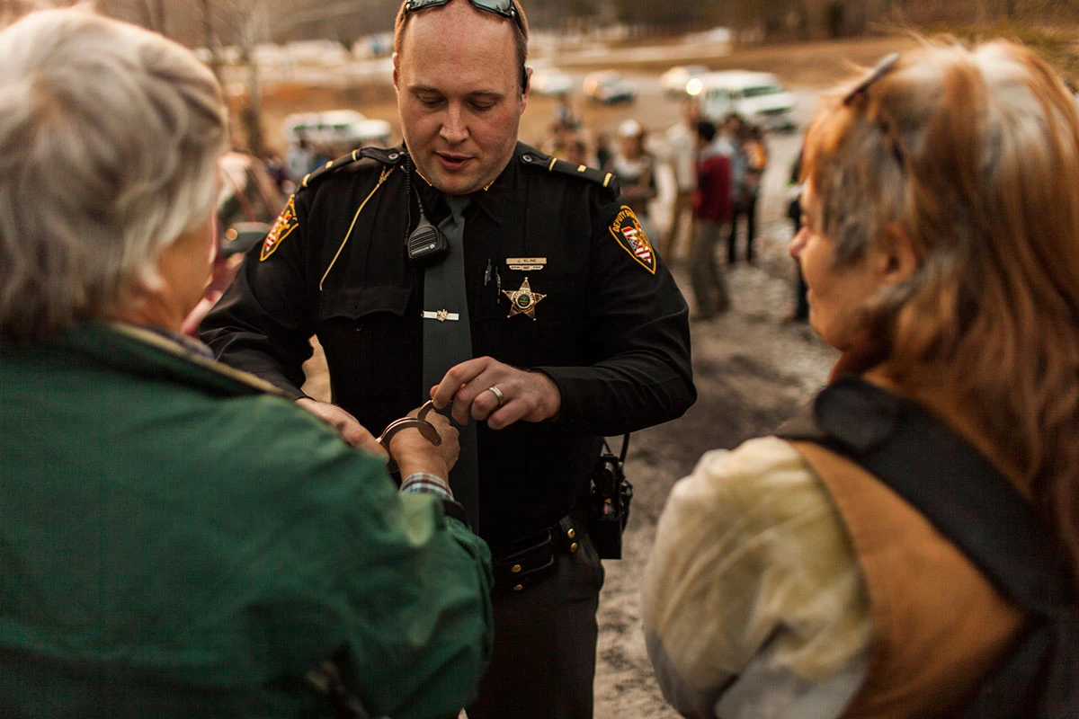 Fracking Protest